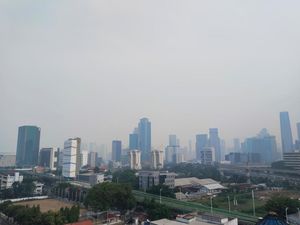 Udara Jakarta Terpantau Tidak Sehat Pagi Ini