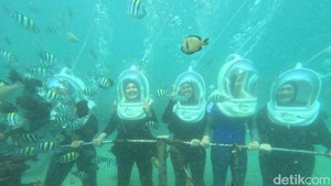 Aktivitas Seru Sea Walking di Bali: Berjalan di Dasar Laut Tanpa Berenang