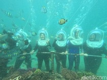 Aktivitas Seru Sea Walking di Bali: Berjalan di Dasar Laut Tanpa Berenang