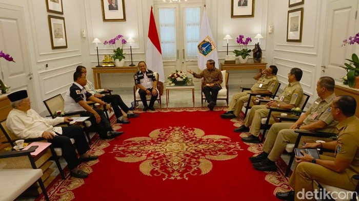 Bamus Betawi bertemu dengan Gubernur DKI Jakarta Pramono Anung