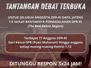 BEM Unissula Semarang Tantang Anggota DPR Dapil Jateng Debat di Kampus