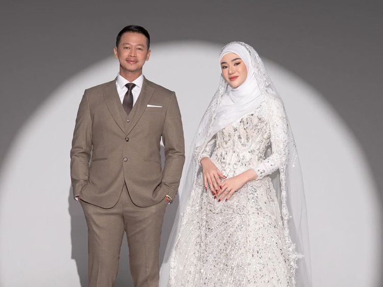 6 Foto Prewedding Clara Shinta & Lxa Tanpa Bersentuhan, Anggun dan Elegan