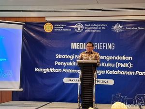 Kementan Targetkan RI Bebas Penyakit Mulut dan Kuku 2035