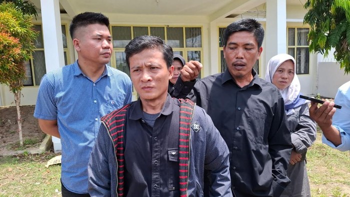 Eldi Yuharsyah, suami dari wanita yang terlibat perselingkuhan dengan seorang kepala desa di Ogan Ilir