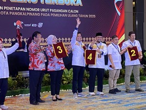 Besok Pilkada Ulang Pilwakot Pangkalpinang, Ini 4 Calon yang Akan Bertarung
