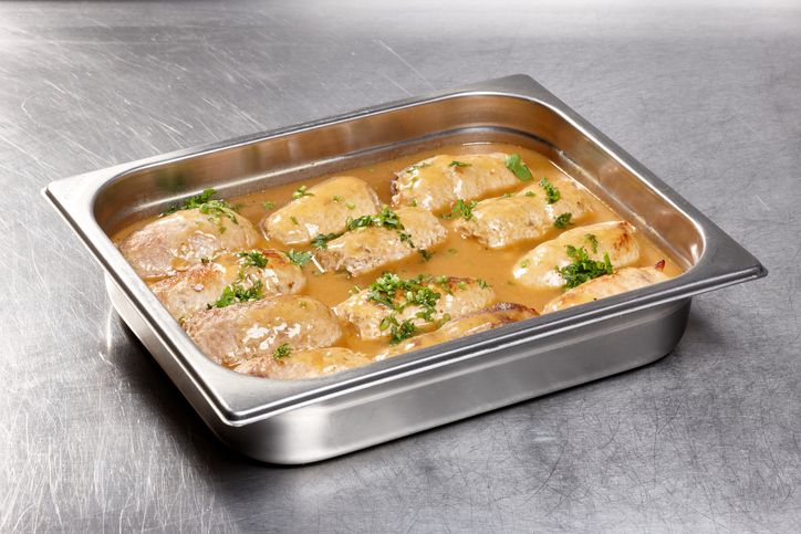 Food tray stainless steel