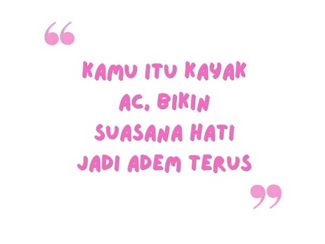 Gombalan Lucu Buat Pacar