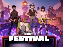 Gorillaz Siap Konser di Fortnite Festival ke-10