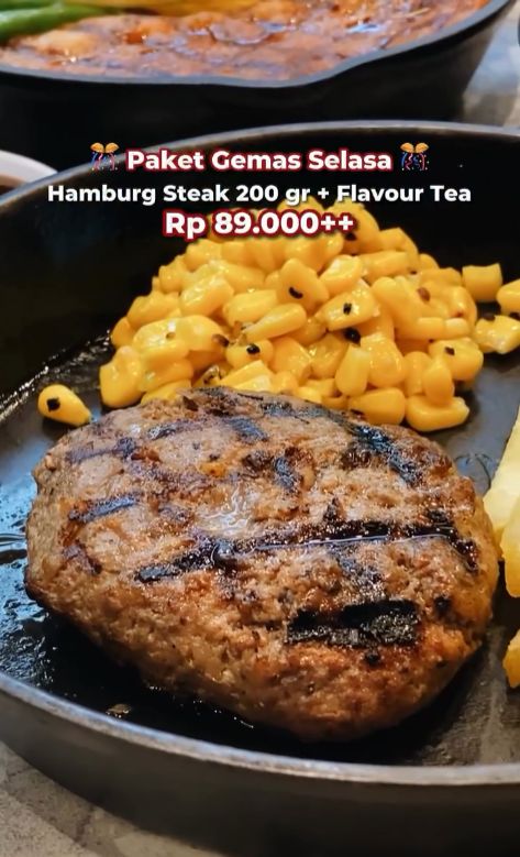 hamburg steak di jakarta yang enak dan lezat