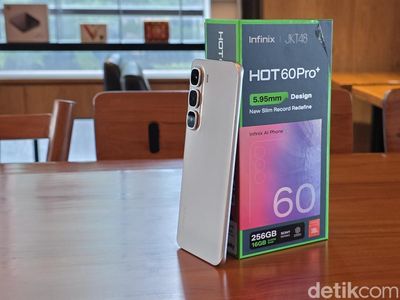 Unboxing Infinix Hot 60 Pro Plus: HP Tipis Harga Rp 2 Jutaan, Ada JKT48