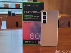 Unboxing Infinix Hot 60 Pro Plus: HP Tipis Harga Rp 2 Jutaan, Ada JKT48
