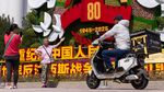 Instalasi Bunga Hiasi Beijing Peringati 80 Tahun Berakhirnya Perang Dunia II