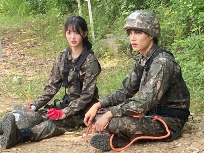 Jang Wonyoung IVE dan Kai EXO