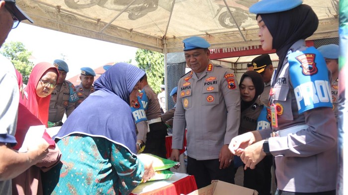 Kabid Propam Polda Jateng, Kombes Saiful Anwar, saat berkunjung ke Pemalang