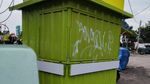 Duh! Booth Es Teler Kalina Oktarani Jadi Korban Vandalisme