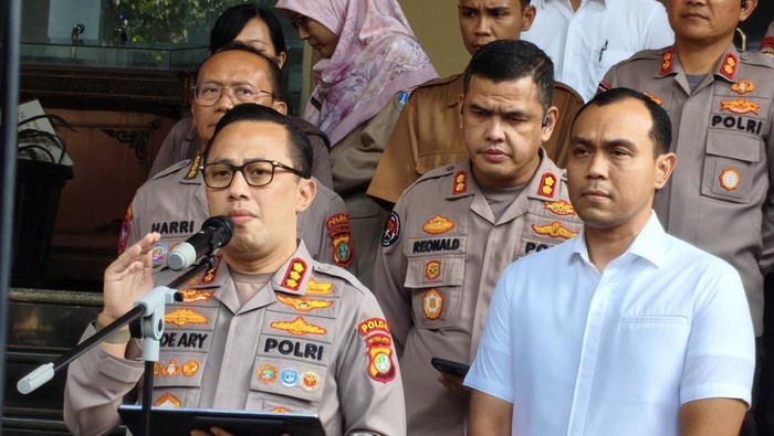 Konferensi pers di Polda Metro Jaya (Kurniawan/detikcom)