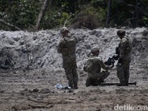 Latihan Penembakan Rudal Jarak Dekat Super Garuda Shield 2025 di OKU