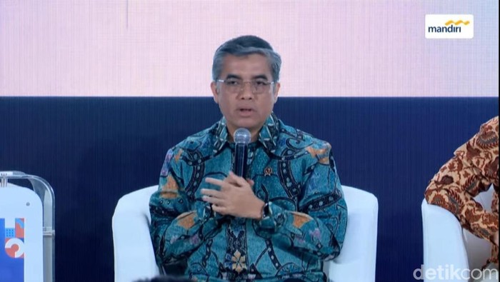 Menaker Yassierli dalam acara Demi Indonesia Asta Cita