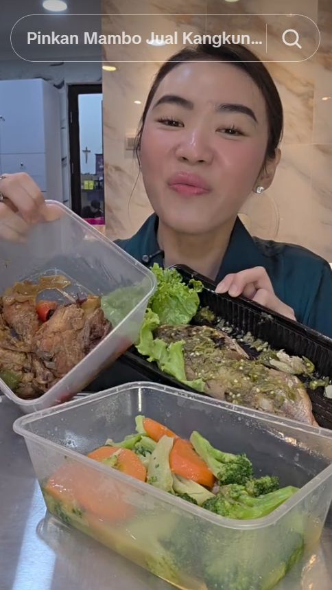 Katering Ci Mehong Dipuji Enak, Rp 150 Ribu Dapat 3 Menu
