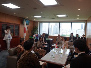 Menteri P2MI Usul ke Wamen Yoko Dukung Sekolah Vokasi Kurikulum Jepang