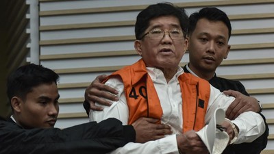 Kala Rudy Ong Bos Tambang Kaltim Resmi Berompi Oranye KPK
