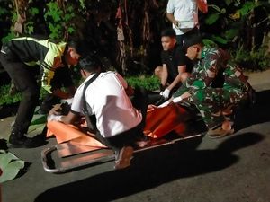 Lansia di Muba Tewas Usai Tabrak Truk Parkir