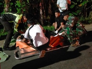 Lansia di Muba Tewas Usai Tabrak Truk Parkir