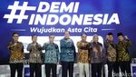 Potret CT dan Para Menteri Hadiri Forum #DemiIndonesia