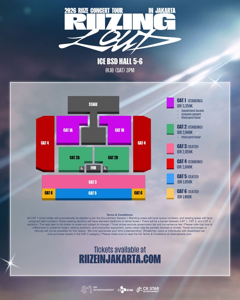2026 RIIZE CONCERT TOUR [RIIZING LOUD] in Jakarta