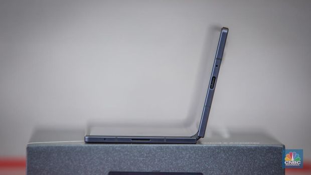 Samsung Galaxy Z Fold7. (CNBC Indonesia/Faisal Rahman) Samsung Galaxy Z Fold7. (CNBC Indonesia/Faisal Rahman)