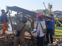 Bangunan Liar di Pelabuhan Pasuruan Dibongkar Pemkot