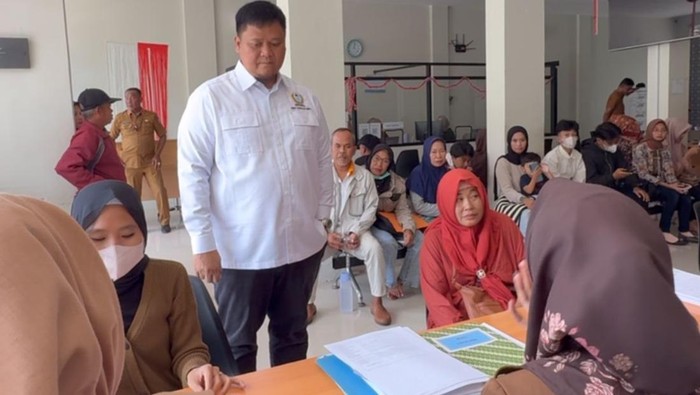 Sekda Banyuasin Erwin Ibarhim meninjau pelayanan publik di Banyuasin