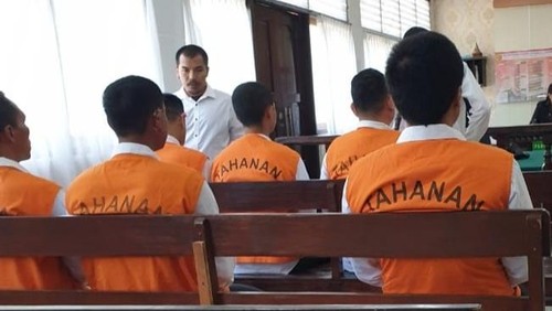 Suasana sidang di PN Denpasar, Selasa (26/8/2025).