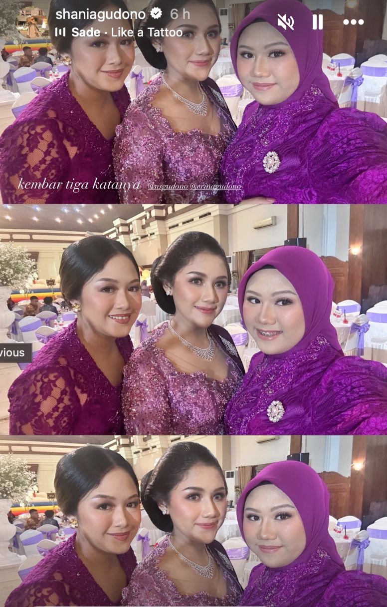 Erina Gudono di tedhak siten Bebingah