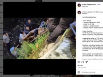 Takut Dihajar Warga, Maling Motor di Bandung Nekat Lompat ke Sungai