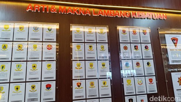Wisata Juang Korps Brimob Polri di Cikeas, Kecamatan Gunung Putri, Bogor, Jawa Barat, diresmikan. (Rizky/detikcom).