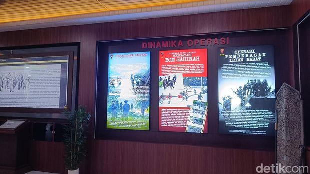 Wisata Juang Korps Brimob Polri di Cikeas, Kecamatan Gunung Putri, Bogor, Jawa Barat, diresmikan. (Rizky/detikcom).