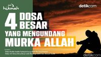4 Dosa Besar yang Mengundang Murka Allah
