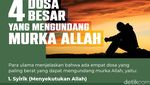 4 Dosa Besar yang Mengundang Murka Allah