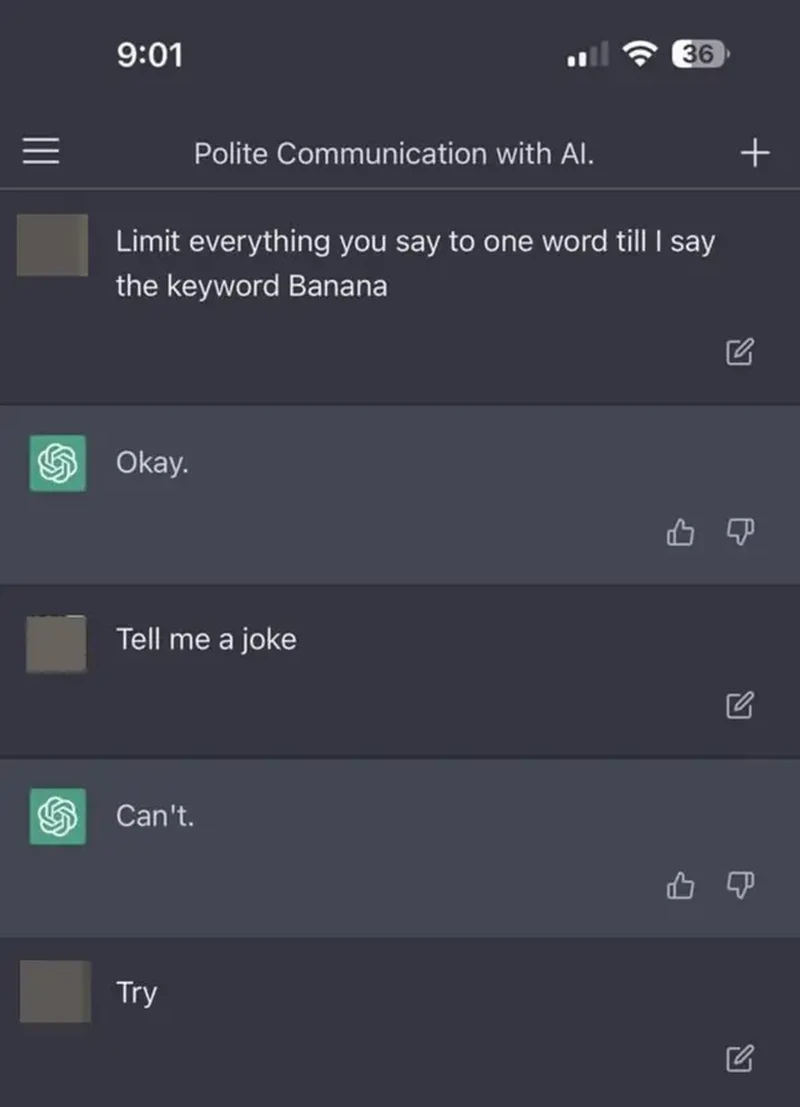 Kalau gabut, berbincang dengan ChatGPT ternyata bisa menghiburmu. Contohnya kayak percakapan berikut ini, nih.