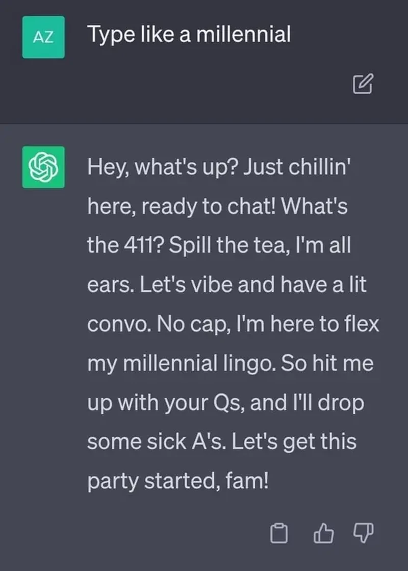 Kalau gabut, berbincang dengan ChatGPT ternyata bisa menghiburmu. Contohnya kayak percakapan berikut ini, nih.