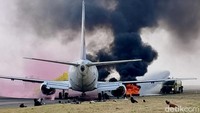 Simulasi melibatkan ratusan personel lintas instansi dengan tiga skenario berbeda: aircraft accident, airport security, dan fire building.