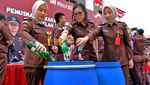 Dari Sajam hingga Uang Palsu, Barang Bukti Kejahatan Dimusnahkan di Magelang