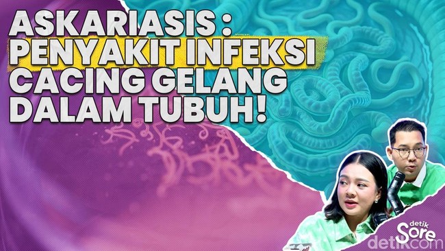 Video: Waspada Askariasis, Infeksi Cacing Gelang dalam Tubuh