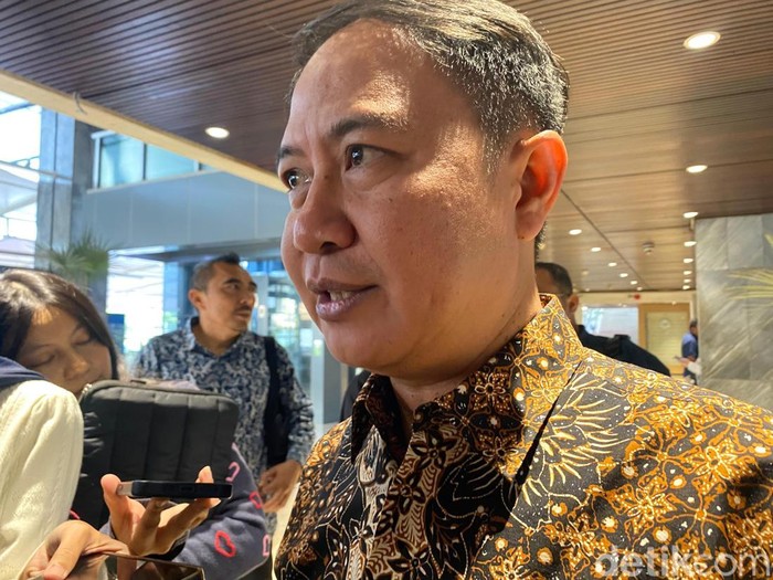 Direktur Jenderal Penyelenggaraan Haji dan Umrah Kemenag, Hilman Latief (Dwi/detikcom).