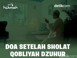Doa setelah Sholat Qobliyah Dzuhur