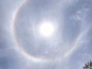 Fenomena Halo Matahari Muncul di Langit Depok, Begini Penjelasan BMKG