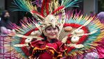 Festival Gintangan Banyuwangi Tampilkan Kreasi Busana Unik dari Bambu
