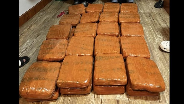 Ganja 40 kg dari Padang digagalkan di Lampung