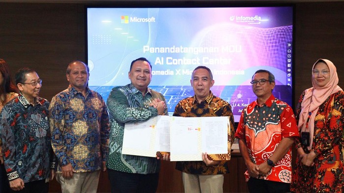 Infomedia dan Microsoft Sepakati Kerjasama Strategis Hadirkan Solusi Cerdas Contact Center dengan teknologi AI di Indonesia.